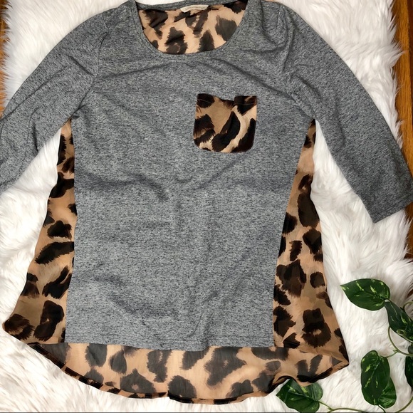 Soft Surroundings Tops - Soft Surroundings Leopard Print Top